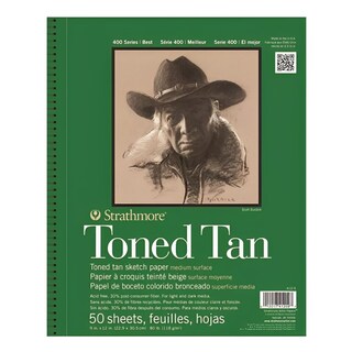 Foto 1 | Foto 1 | Cuaderno Dibujo Toned Tan Strathmore 22.9 x 30.5cm