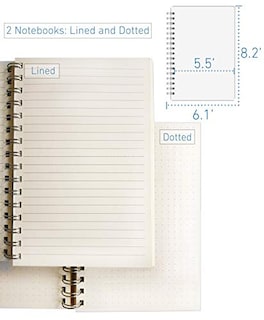 Foto 3 | Foto 3 | Venta Internacional-Cuadernos Le Vent con 200 Páginas 2 Piezas