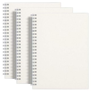 Foto 2 | Foto 2 | Venta Internacional- Cuaderno En Blanco Rettacy Espiral 3 Pzs - A5 Sin Líneas Cubierta Transparente