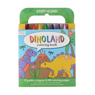 Foto 3 | Foto 3 | Juego De Libros Para Colorear Dinoland