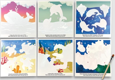 Foto 3 | Foto 3 | Tableros Reveladores De Agua Water Amaze - Bajo El Mar