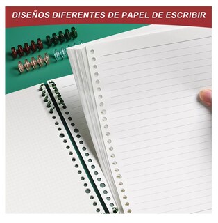 Foto 2 | Foto 2 | Cuaderno Profesional Libretas Espiral Raya Y Cuadro 6 Pzs B5 Colores
