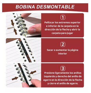 Foto 4 | Foto 4 | Cuaderno Profesional Libretas Espiral Raya Y Cuadro 6 Pzs B5 Colores