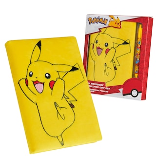 Foto 1 | Foto 1 | Set De Papelería Para Niños Pokémon Con Candado, Cuaderno Y Bolígrafos - Venta Internacional.