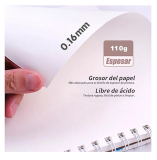 Foto 3 | Foto 3 | Cuaderno De Dibujos De Papel Cebolla Con 60 Hojas Starry Sky