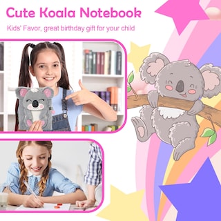 Foto 6 | Foto 6 | Cuaderno Diario Yoytoo Koala De Felpa Con Candado Para Niñas De 5 A 12 Años - Venta Internacional.