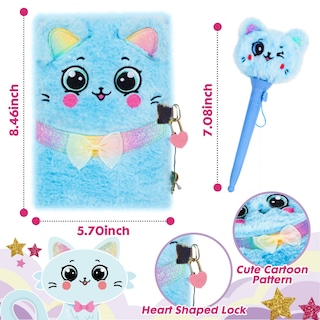 Foto 4 | Foto 4 | Diario de Peluche Yoytoo Cat con Accesorios - Venta Internacional