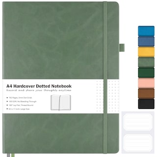 Foto 1 | Foto 1 | Cuaderno de Tapa Dura con Puntos Journal Maleden Verde- Venta Internacional