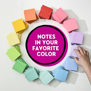 Foto 6 | Foto 6 | Sticky Notes Post-it Super Sticky, 3 X 3 Pulgadas, 5 Blocs, Iris Morado - Venta Internacional.