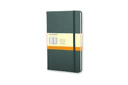 Cuaderno Moleskine Classic De Tapa Dura, Color Verde Bosque, 240 Págs. - Venta Internacional.