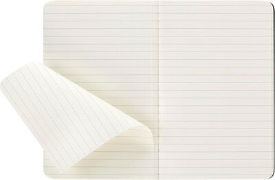 Foto 5 | Foto 5 | Cuaderno Moleskine, Tapa Blanda, Grande, Rayado, Negro, 80 Peniques - Venta Internacional.