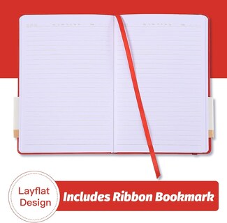 Foto 4 | Foto 4 | Libreta Suin De Tapa Dura, Tamaño A5, Rayada, 200 Páginas, Paquete De 6 - Venta Internacional.