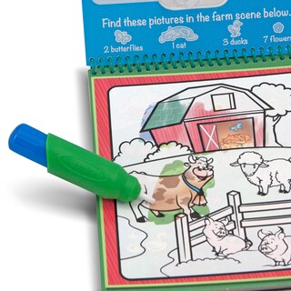 Foto 5 | Foto 5 | Bloc De Actividades Melissa & Doug On The Go Water ¡guau! ¿animales - Venta Internacional.