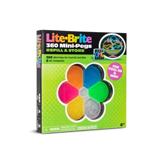 Foto 6 | Foto 6 | Set De Plantillas Hd Y Recambios Lite Brite Con Capacidad De Almacenamiento - Venta Internacional.
