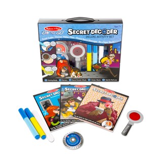 Foto 1 | Foto 1 | Set De Actividades Melissa & Doug On The Go Secret Decoder De Más De 7 Años - Venta Internacional.