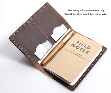 Foto 4 | Foto 4 | Portada De Piel Para Diario Robrasim Para Notas De Campo, Moleskine - Venta Internacional.