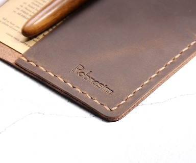 Foto 6 | Foto 6 | Portada De Piel Para Diario Robrasim Para Notas De Campo, Moleskine - Venta Internacional.
