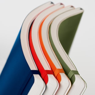 Foto 2 | Foto 2 | Cuaderno Leuchtturm1917, Tamaño Mediano, A5, Tapa Blanda Rayada, 123 Páginas - Venta Internacional.