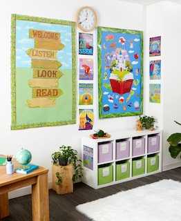 Foto 5 | Foto 5 | Decoración De Aula Eureka Érase Una Vez Un Sueño, 36 Piezas - Venta Internacional.