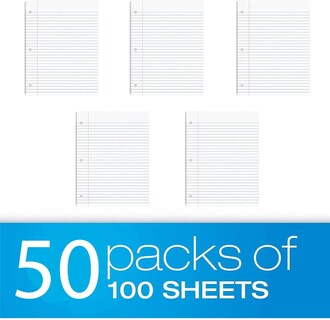 Foto 3 | Foto 3 | Binder Paper Trail Maker, Con Rayas Anchas, 100 Hojas, Paquete De 50 - Venta Internacional.