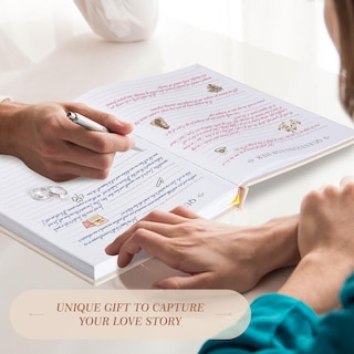 Foto 6 | Foto 6 | Libreta Lanpn Para Aniversario De Boda, De Lino, 190 Páginas - Venta Internacional.