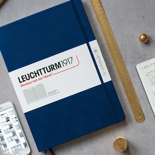 Foto 6 | Foto 6 | Libreta Leuchtturm1917, Tapa Dura, Tamaño Mediano, A5, 251 Páginas, Color Rojo - Venta Internacional.