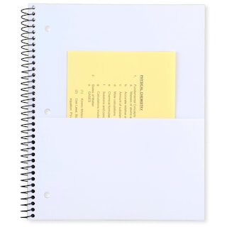 Foto 5 | Foto 5 | Cuadernos Mead Spiral De 1 Asignatura, Con Rayas Universitarias, 100 Hojas X 5 - Venta Internacional.