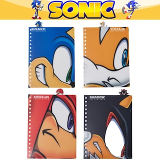 Foto 4 | Foto 4 | Cuaderno Con Diseños Innovadores Sonic The Hedgehog Tab Journal - Venta Internacional.