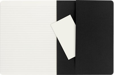 Foto 5 | Foto 5 | Cuaderno Moleskine Cahier, Tapa Blanda, Xl, Rayado, Negro, 120 Páginas - Venta Internacional.