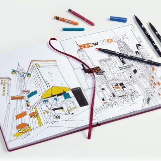 Foto 5 | Foto 5 | Cuaderno De Bocetos Leuchtturm1917, Tapa Dura Cuadrada, 112 Páginas - Venta Internacional.