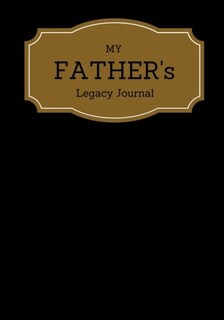 Foto 1 | Foto 1 | Registro De Memorias Con Tapa Negra De Journal My Father's Legacy, 7 X 10 Pulgadas - Venta Internacional.