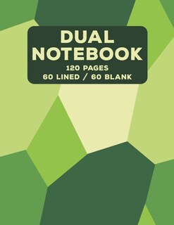 Foto 1 | Foto 1 | Cuaderno Dual Genérica 120 Páginas (60 Rayadas Universitarias Y En Blanco) - Venta Internacional.