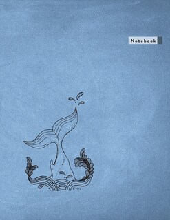 Foto 1 | Foto 1 | Cuaderno Bimumonji Con Líneas De Ballena, Tamaño Grande, 110 Páginas, 21 X 29,7 Cm - Venta Internacional.