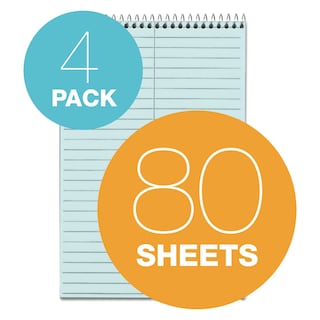 Foto 2 | Foto 2 | Cuadernos Steno Tops Prism™ De 6 X 9 Pulgadas, 80 Hojas, Paquete De 4 - Venta Internacional.
