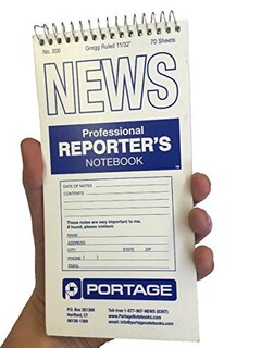 Foto 5 | Foto 5 | Cuaderno Reporter Portage Taquigrafía - Venta Internacional