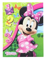 Agenda Disney Minnie Bow Con Pegatinas  Tapa Colorida  Regalo - Venta Internacional.