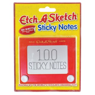 Foto 1 | Foto 1 | Caja De Juguetes Paladone Con Notas Adhesivas Etch-a-sketch 100 Hojas - Venta Internacional.