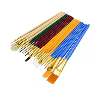 Foto 2 | Foto 2 | Juego De 25 Pinceles Para Pintura Acuarela, Acrílico, Oleo