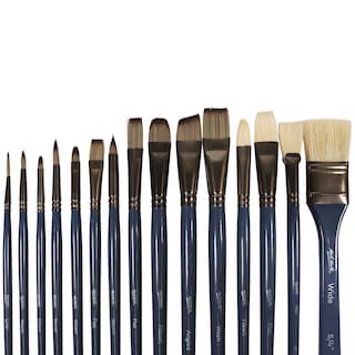 Foto 1 | Foto 1 | Juego De Pinceles Mont Marte Premium De 15 Piezas Para Acuarela, Acrílico Y Pintura Al Óleo - Venta Internacional.