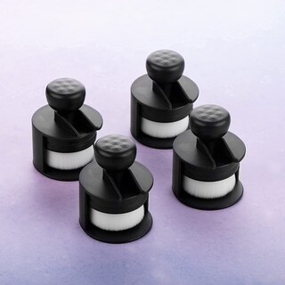 Foto 4 | Foto 4 | Pinceles Para Mezclar Tinta Yoseng Craft Con Parte Superior Plana Y Soporte, Paquete De 4 - Venta Internacional.