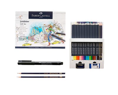 Foto 1 | Foto 1 | Set de Regalo con Lápices de Colores Faber Castell Goldfaber Premium Multicolor