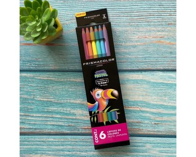 Foto 2 | Foto 2 | Lápices De Colores Pastel Prismacolor Junior 6 Piezas