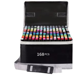 Foto 1 | Foto 1 | Kit 168 Colors Marcadores Doble Belug Punta Plumones- Punta Pincel