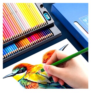 Foto 5 | Foto 5 | Colores Lápiz De Pintura Suministro Arte Boceto Aceitoso 48 Pzs