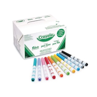 Foto 1 | Foto 1 | Juego De Rotuladores De Tela Crayola 588215 Classpack 80 Rotuladores - Venta Internacional.