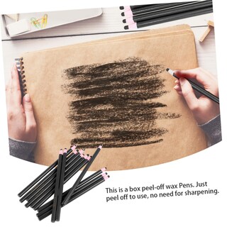 Foto 7 | Foto 7 | Rotulador De Cera Despegable Feltechelectr, Multiusos, Negro - Venta Internacional.