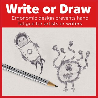 Foto 3 | Foto 3 | Lápices Faber-castell Jumbo Grip Graphite N.º 2 Para Niños - Venta Internacional.