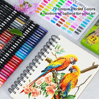 Foto 2 | Foto 2 | Lápices De Colores Kalour, 72 Unidades, Para Libros De Colorear Para Adultos - Venta Internacional.