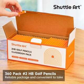 Foto 5 | Foto 5 | Lápices De Golf Shuttle Art 360 Pack #2 Hb Preafilados - Venta Internacional.