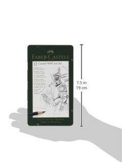 Foto 3 | Foto 3 | Set De Lápices De Boceto Faber-castell 9000 Art 8b - 2h 12 Piezas - Venta Internacional.